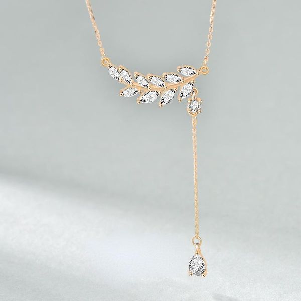 pendant necklaces singapore necklace s925 pure silver leaf tassel female fashion chain of clavicle
pendant necklaces singapore necklace s925 pure silver leaf tassel female fashion chain of clavicle