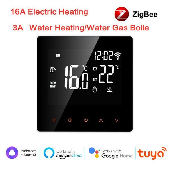 smart home control tuya zigbee thermostat electric floor heating water temperature remote controller lcd touchscreen termostato
smart home control tuya zigbee thermostat electric floor heating water temperature remote controller lcd touchscreen termostato