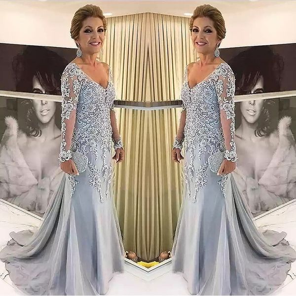 elegant silver long sleeves mother of the bride clothes 2020 v neck bride patin evening dress wedding party guest clothes new, Black;coppery
elegant silver long sleeves mother of the bride clothes 2020 v neck bride patin evening dress wedding party guest clothes new, Black;coppery