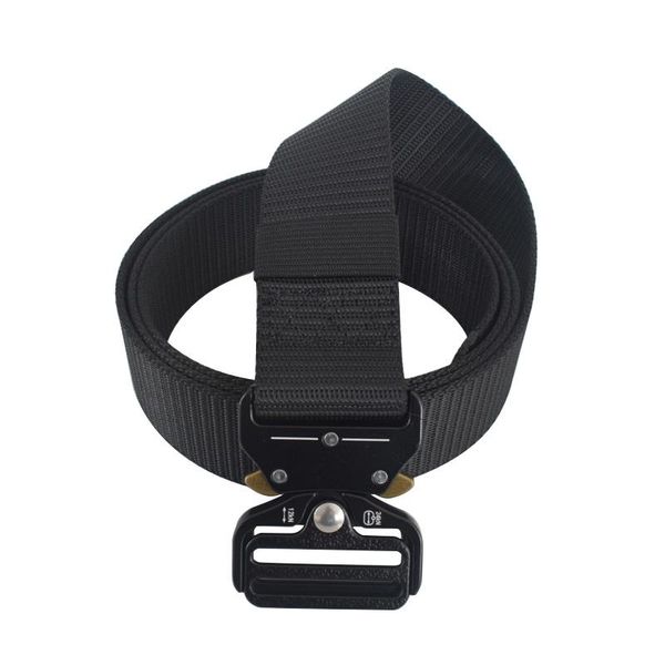 military tactical nylon belt metal buckle adjustable army outdoor quick release hunting training width 3.8cm waist support, Black;gray
military tactical nylon belt metal buckle adjustable army outdoor quick release hunting training width 3.8cm waist support, Black;gray