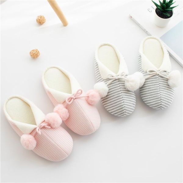 slippers millffy striped home cute woman plush ball indoor comfortable pink gray, Black
slippers millffy striped home cute woman plush ball indoor comfortable pink gray, Black