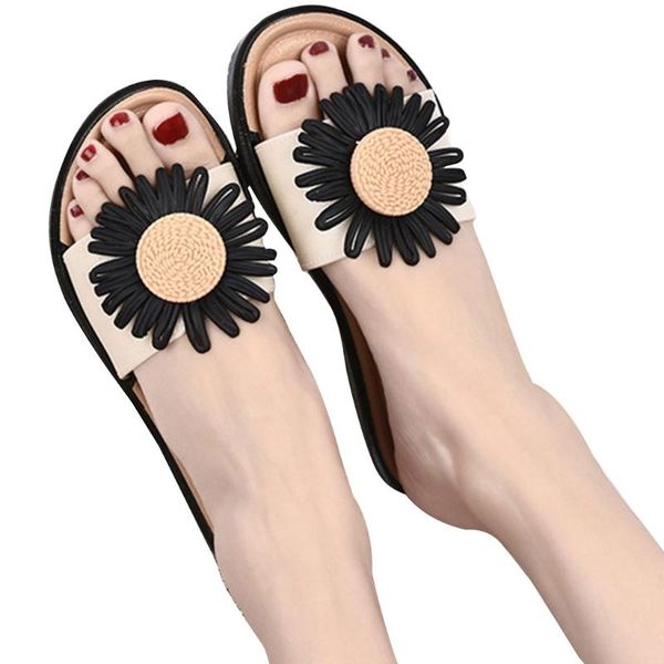 slippers dxad women's bohemia beach flat sandals casual open toe ankle shoes, Black
slippers dxad women's bohemia beach flat sandals casual open toe ankle shoes, Black