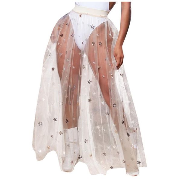 skirts fashion leisure personality women's sequined mesh skirt trendy holiday beach perspective long high quality, Black
skirts fashion leisure personality women's sequined mesh skirt trendy holiday beach perspective long high quality, Black