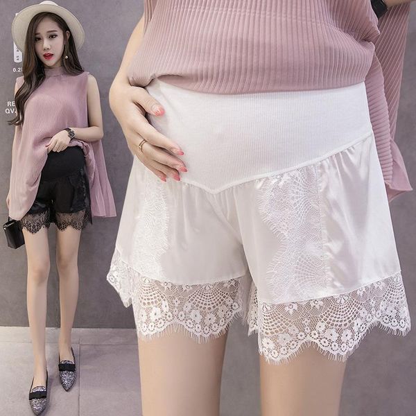 maternity bottoms xia zhuang ku 2021 silk satin abdominal support loose-fit lace leggings shorts safety, White
maternity bottoms xia zhuang ku 2021 silk satin abdominal support loose-fit lace leggings shorts safety, White