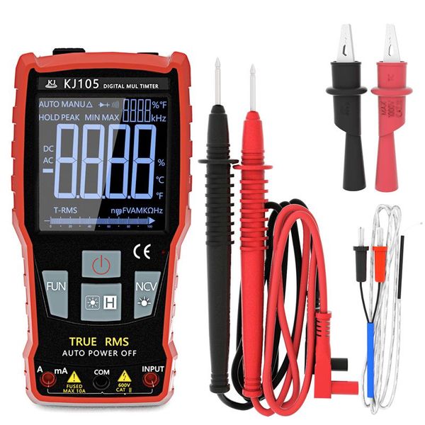 multimeters 6000 counts digital multimeter protable ac/dc voltage measuring meter lcd display with test leads crocodile clips
multimeters 6000 counts digital multimeter protable ac/dc voltage measuring meter lcd display with test leads crocodile clips