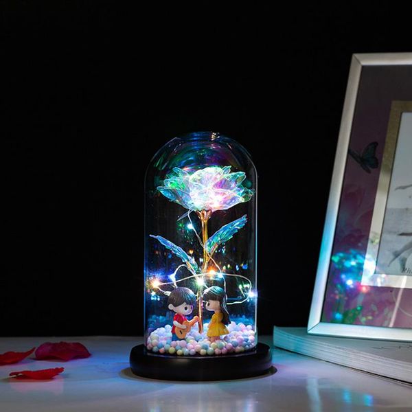 artificial eternal rose flower led light in glass cover foil decoration for mother valentines day gifts decorative flowers & wreaths
artificial eternal rose flower led light in glass cover foil decoration for mother valentines day gifts decorative flowers & wreaths