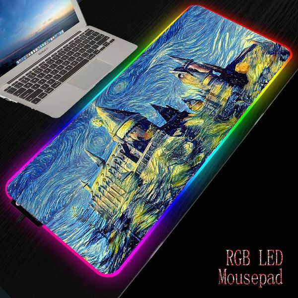 mouse pads & wrist rests mrgbes tcastle starry night landscape large pad big extended computer mat game mousepad office desk mause non-slip 
mouse pads & wrist rests mrgbes tcastle starry night landscape large pad big extended computer mat game mousepad office desk mause non-slip