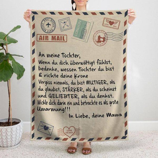 blankets german letter from mother to daughter blanket flannel printed multi-function ultra-soft throw for bed outdoor
blankets german letter from mother to daughter blanket flannel printed multi-function ultra-soft throw for bed outdoor