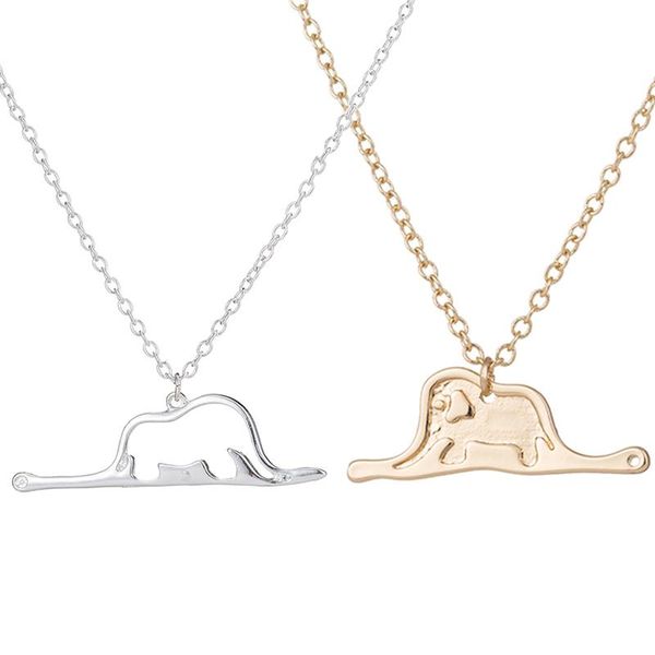 chains yiustar trendy the little prince pendant necklace men cute snake elephant chain aesthetic animal jewelry for women gift, Silver
chains yiustar trendy the little prince pendant necklace men cute snake elephant chain aesthetic animal jewelry for women gift, Silver