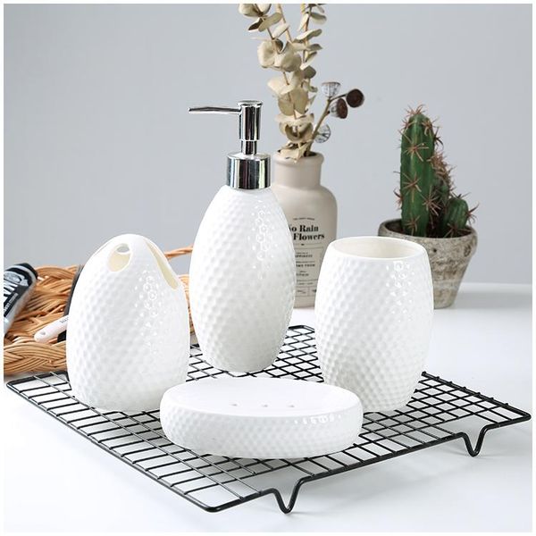 candy-colored ceramic bathroom set for nordic accessories brushing cup kit soap dispenser toothbrush holder home dec bath accessory
candy-colored ceramic bathroom set for nordic accessories brushing cup kit soap dispenser toothbrush holder home dec bath accessory