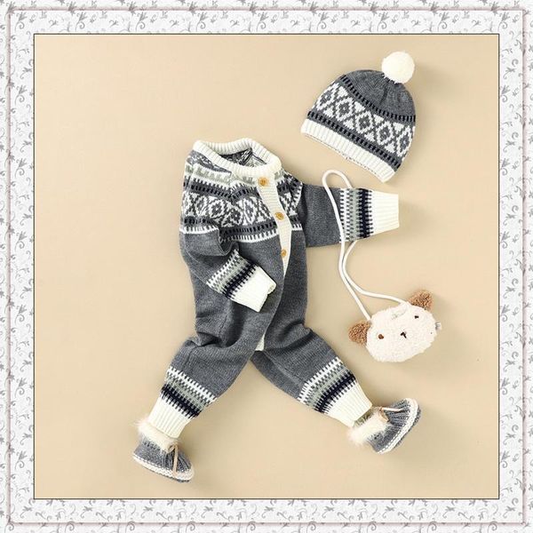 pullover winter baby sweaters wool pullovers born infant boy girls sweater cap+romper 0-24 months kids clothes1, Blue
pullover winter baby sweaters wool pullovers born infant boy girls sweater cap+romper 0-24 months kids clothes1, Blue