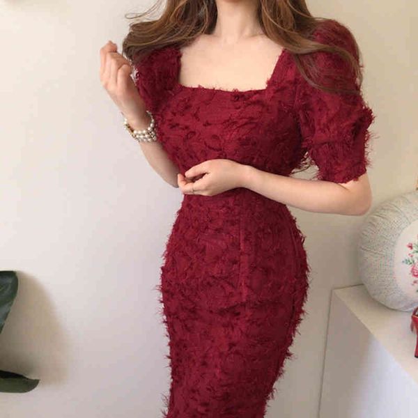 square neck feather fringe slim high waist mid-length bag hip dress female chic tight-fitting lady wine red 210510, Black;gray
square neck feather fringe slim high waist mid-length bag hip dress female chic tight-fitting lady wine red 210510, Black;gray