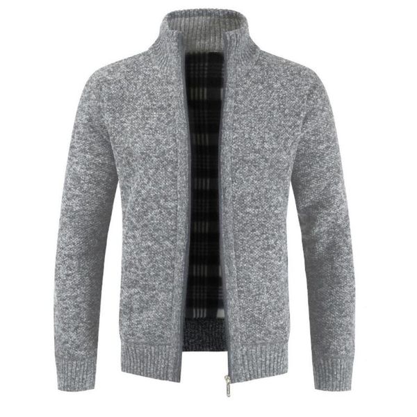 men's sweaters knitted sweater plush lining with pockets jacket warm and comfortable suitable for autumn winter men clothes, White;black
men's sweaters knitted sweater plush lining with pockets jacket warm and comfortable suitable for autumn winter men clothes, White;black