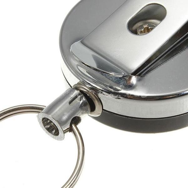keychains retractable metal key chain card badge holder steel recoil belt clip pull keys ring xin-, Silver
keychains retractable metal key chain card badge holder steel recoil belt clip pull keys ring xin-, Silver