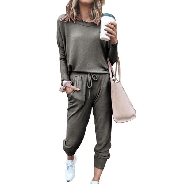 women's tracksuits autumn 2 peice set women elegant pants sets female casual outfits jogger two piece korean sports suit black cotton t, Gray
women's tracksuits autumn 2 peice set women elegant pants sets female casual outfits jogger two piece korean sports suit black cotton t, Gray