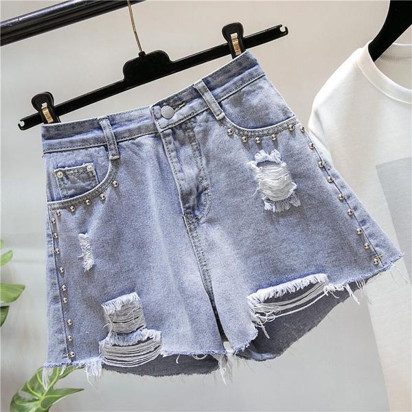 women's jeans 2021 arrival aslea rovie shorts button high softener loose wide leg pants office lady china (mainland) ages 18-35 years, Blue
women's jeans 2021 arrival aslea rovie shorts button high softener loose wide leg pants office lady china (mainland) ages 18-35 years, Blue