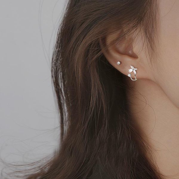 designer style silver micro inlay zircon butterfly stud earring 925 beautiful flower earrings for women girls gift jewelry, Golden;silver
designer style silver micro inlay zircon butterfly stud earring 925 beautiful flower earrings for women girls gift jewelry, Golden;silver