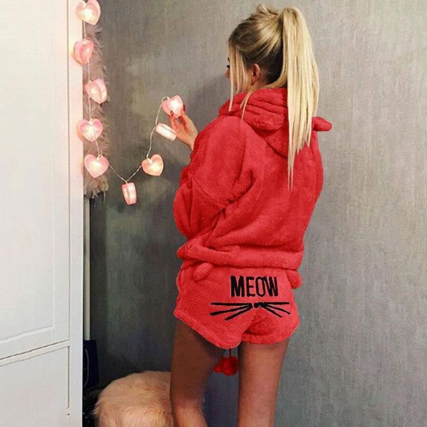 women sleepwear plus size 5xl pajamas set winter pyjamas fleece pijamas femme lingerie cat pijama mujer homewear, Black;red
women sleepwear plus size 5xl pajamas set winter pyjamas fleece pijamas femme lingerie cat pijama mujer homewear, Black;red