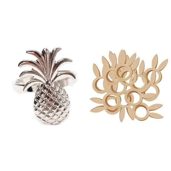 pcs napkin ring stand wedding holiday party table decoration pineapple silver & wood color rings
pcs napkin ring stand wedding holiday party table decoration pineapple silver & wood color rings