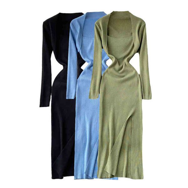 elegant sweater knit dress autumn clothes 2021 new temperament square neck slim fit dresses scheming split base dress vestidos y1204, Black;gray
elegant sweater knit dress autumn clothes 2021 new temperament square neck slim fit dresses scheming split base dress vestidos y1204, Black;gray