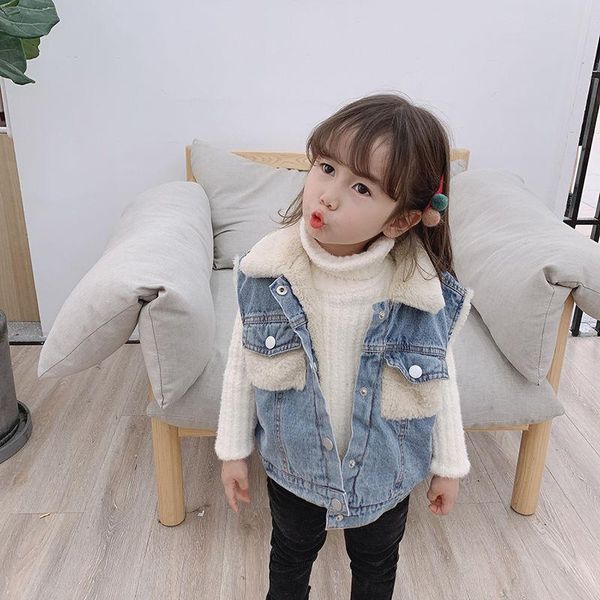 jackets baby boys girls denim jacket winter thicken fleece inside children clothes long sleeve outerwear casual cowboy, Blue;gray
jackets baby boys girls denim jacket winter thicken fleece inside children clothes long sleeve outerwear casual cowboy, Blue;gray
