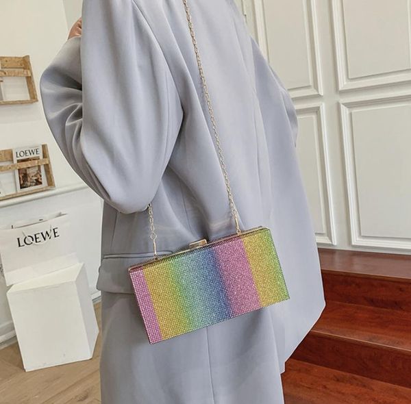 cross body pvc purses and handbags for women's bag 2021 designer luxury bags girls female shoppers rainbow color rhinestones wallets
cross body pvc purses and handbags for women's bag 2021 designer luxury bags girls female shoppers rainbow color rhinestones wallets
