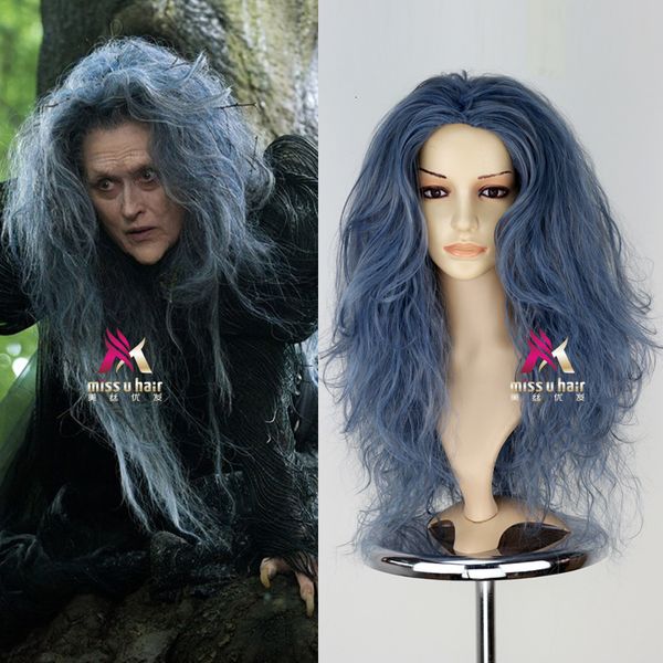 magic black forest witch dark blue long curly hair cosplay halloween animation wig
magic black forest witch dark blue long curly hair cosplay halloween animation wig
