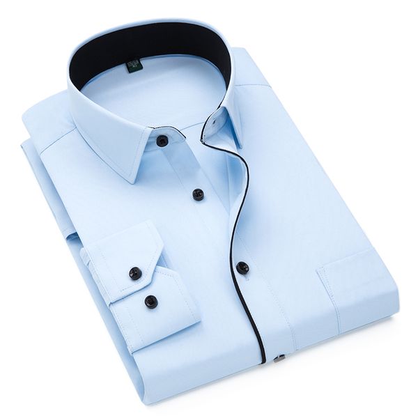 men's casual shirts comers, fashion menswear, solid twill shirts, formal menswear shirts, men's overalls, White;black
men's casual shirts comers, fashion menswear, solid twill shirts, formal menswear shirts, men's overalls, White;black