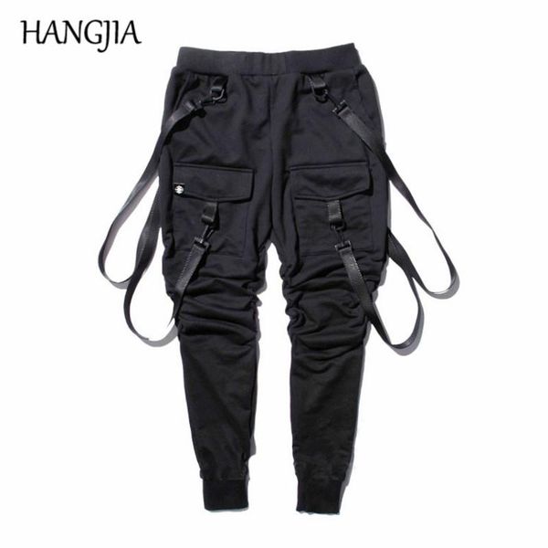 men's pants black cargo sweatpants with straps hip hop safari style joggers for men multi-pocket elastic waist sports 2021
men's pants black cargo sweatpants with straps hip hop safari style joggers for men multi-pocket elastic waist sports 2021