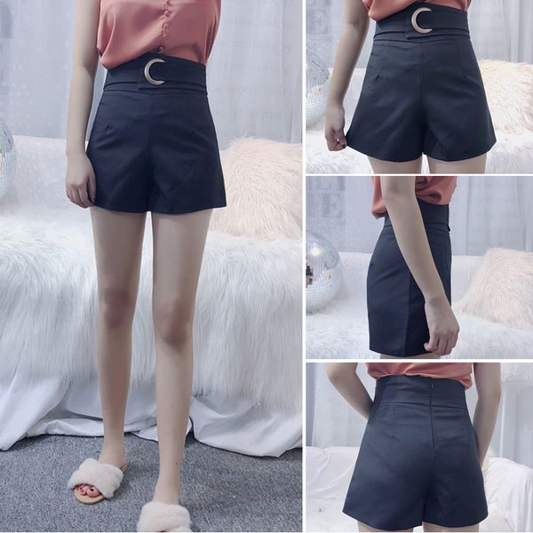 women's shorts fashion women high waist slim short femme spring summer elegant black white wide leg suit pants c5360 rojn, White;black
women's shorts fashion women high waist slim short femme spring summer elegant black white wide leg suit pants c5360 rojn, White;black