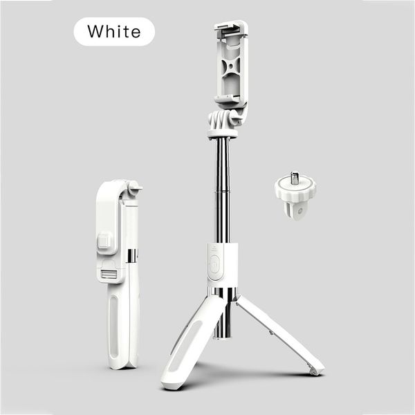 portable wireless bluetooth selfie stick tripod foldable tripod monopods universal mini tripod for smart phone black white colors
portable wireless bluetooth selfie stick tripod foldable tripod monopods universal mini tripod for smart phone black white colors