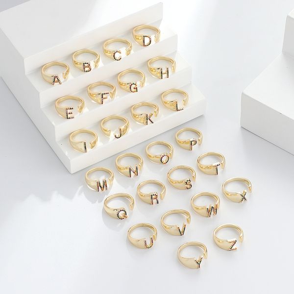 alphabet open ring lady jewelry colorful crystal letters rings simple adjustable band with rhineston for girl kimter-q197fz, Silver
alphabet open ring lady jewelry colorful crystal letters rings simple adjustable band with rhineston for girl kimter-q197fz, Silver