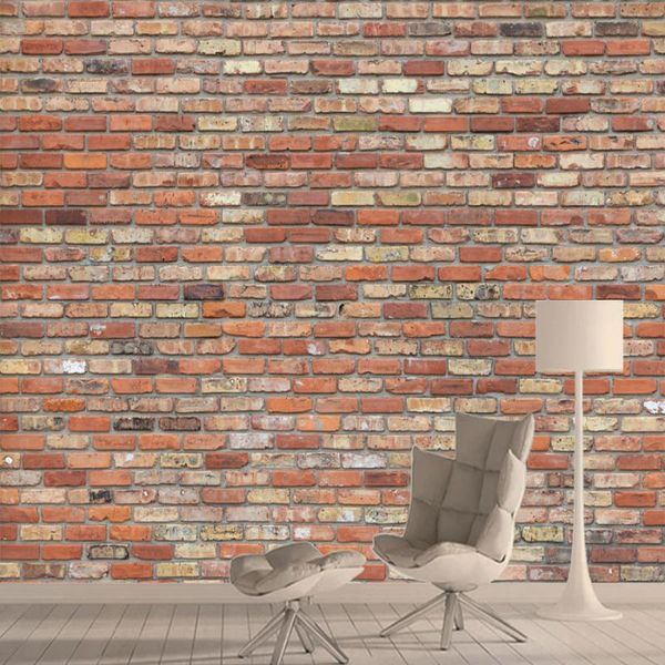 wallpapers custom modern brick wall pattern 3d murals for living room walls paper home decor sofa tv retro background rolls
wallpapers custom modern brick wall pattern 3d murals for living room walls paper home decor sofa tv retro background rolls