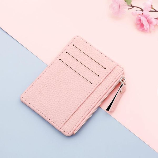 card holders bag female zipper small multi women's korean zero wallet ultra thin, can put driver's license thin purse, Brown;gray
card holders bag female zipper small multi women's korean zero wallet ultra thin, can put driver's license thin purse, Brown;gray