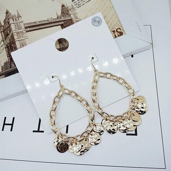 gold color big alloy chain drop earrings for women fashion punk coin tassel long dangle brincos jewelry accessory gift & chandelier, Silver
gold color big alloy chain drop earrings for women fashion punk coin tassel long dangle brincos jewelry accessory gift & chandelier, Silver