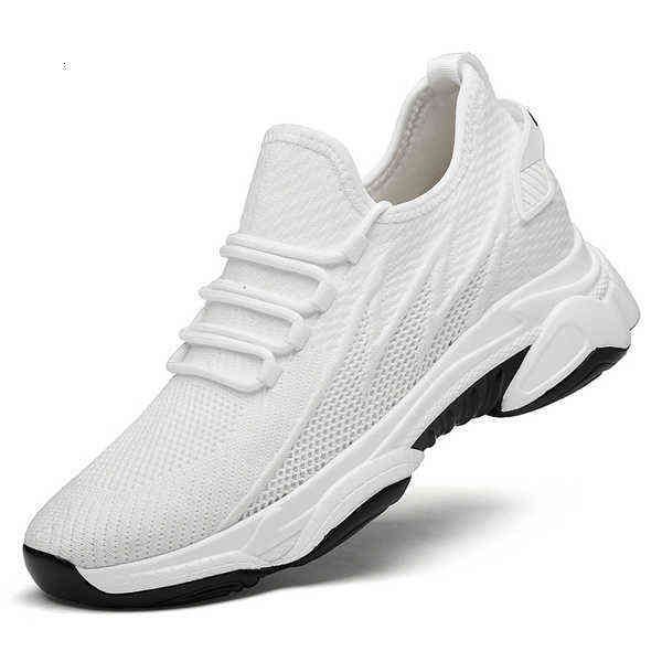 tangzuo 8219 increased 8cm flying woven shoes, batch , 37-43, Black
