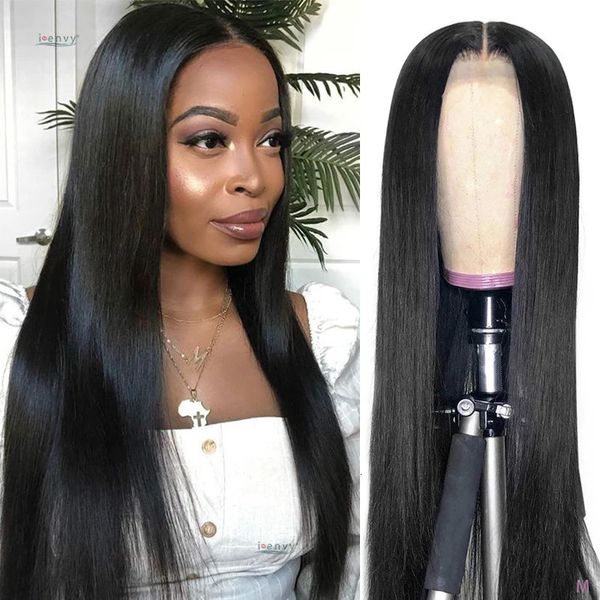 european and american wig women's popular medium long straight hair chemical fiber head set wig, Black
european and american wig women's popular medium long straight hair chemical fiber head set wig, Black