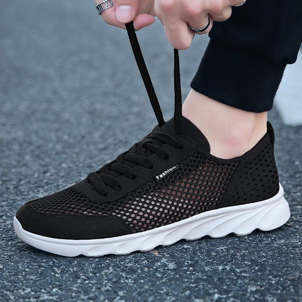 Summer Mens Lightweight Cozy Running Shoes Breathaable Mesh Surface Hollow Out Plus Size 48 Tenis Masculino Zapatos De Hombre, Black
Summer Mens Lightweight Cozy Running Shoes Breathaable Mesh Surface Hollow Out Plus Size 48 Tenis Masculino Zapatos De Hombre, Black