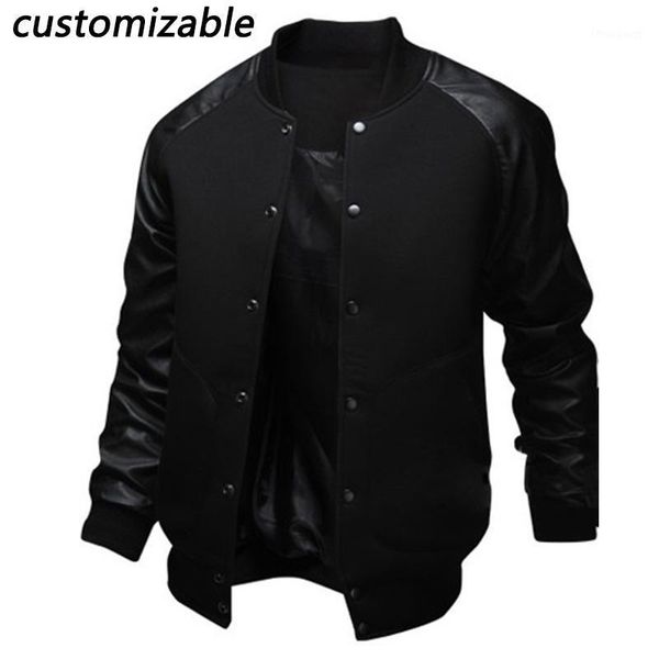 men's jackets zogaa mens baseball jacket autumn fashion cool outwear patchwork stand collar casual slim fit and coats for men, Black;brown
men's jackets zogaa mens baseball jacket autumn fashion cool outwear patchwork stand collar casual slim fit and coats for men, Black;brown