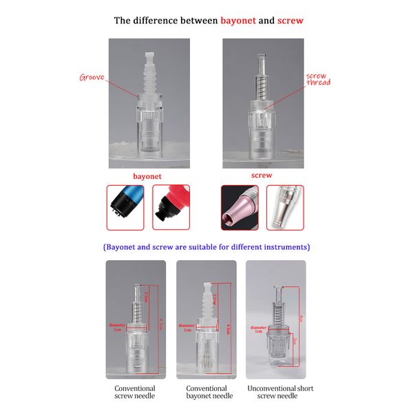 10pcsdermapennanomymtherapyneedletipsmicroneedling3dor5dsiliconbayonetscrewportneedlescartridge raben
10pcsdermapennanomymtherapyneedletipsmicroneedling3dor5dsiliconbayonetscrewportneedlescartridge raben