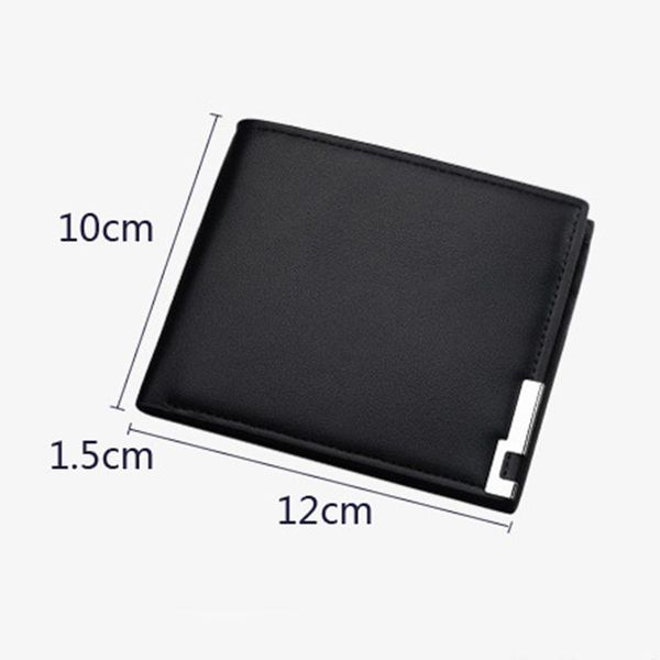 wallets fashion men's short wallet multi-function business card bag bifold pu leather small coin purse for male po bags, Red;black
wallets fashion men's short wallet multi-function business card bag bifold pu leather small coin purse for male po bags, Red;black