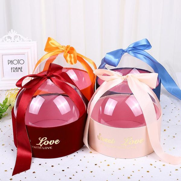 european style wedding candy box transparent acrylic round hand gift return for engagement drop wrap
european style wedding candy box transparent acrylic round hand gift return for engagement drop wrap