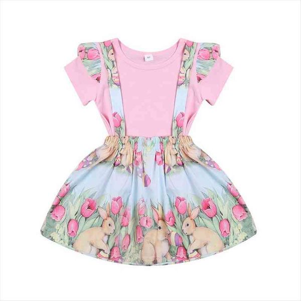 eater days lovely baby girls clothes sets 2pcs short sleeve t shirts rabbit print strap dress, White
eater days lovely baby girls clothes sets 2pcs short sleeve t shirts rabbit print strap dress, White