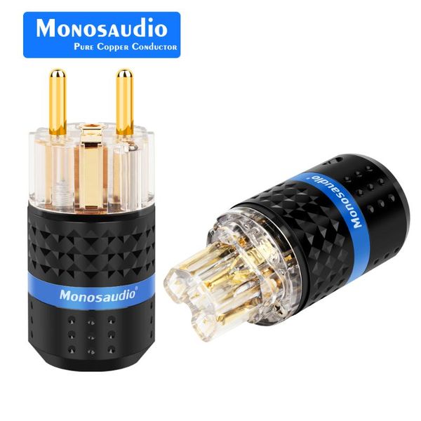 smart power plugs monosaudio e103g/f103g red copper eu cable connector schuko plug hifi connectors 99.998% pure
smart power plugs monosaudio e103g/f103g red copper eu cable connector schuko plug hifi connectors 99.998% pure
