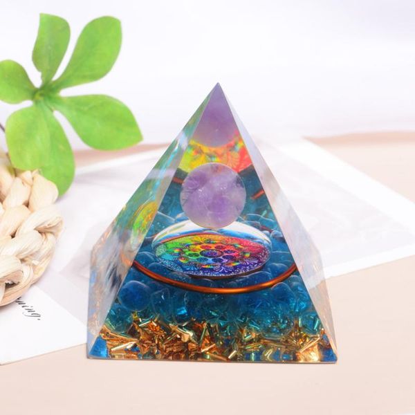 decorative objects & figurines energy generator orgonite pyramid mold amethyst peridot healing crystal orgone pyramide emf protection medita
decorative objects & figurines energy generator orgonite pyramid mold amethyst peridot healing crystal orgone pyramide emf protection medita