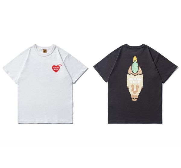 men's t-shirts duck printing slub cotton human made black t shirt men women quality white t-shirt tees, White;black
men's t-shirts duck printing slub cotton human made black t shirt men women quality white t-shirt tees, White;black