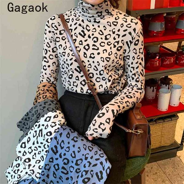 leopard women fashion basic t-shirt office lady spring autumn o-neck full tee slim chic wild korean pullovers 210531, White
leopard women fashion basic t-shirt office lady spring autumn o-neck full tee slim chic wild korean pullovers 210531, White