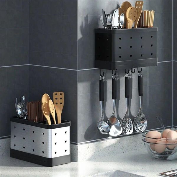 kitchen storage & organization wall mount utensil drying racks knife stand drain rack cutlery organizer spoon fork chopstick holder kitchenw
kitchen storage & organization wall mount utensil drying racks knife stand drain rack cutlery organizer spoon fork chopstick holder kitchenw