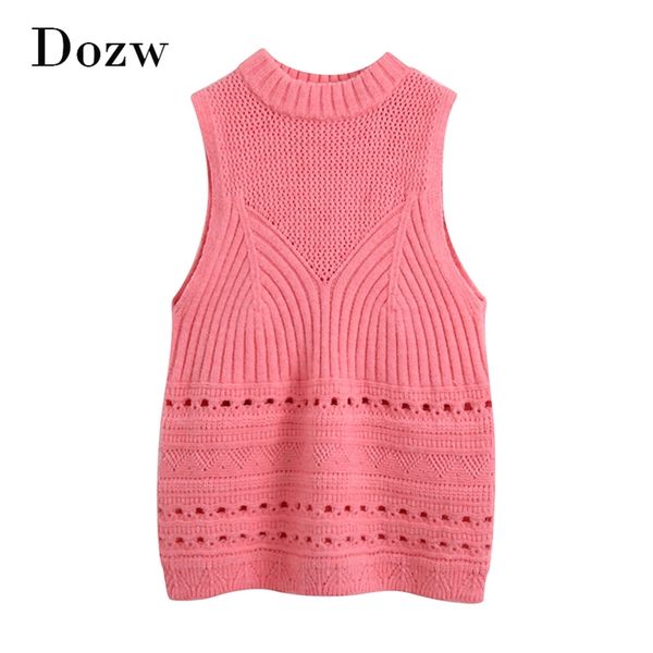 solid knitted tank women o neck hollow out chic female sleeveless pink color soft casual camisole mujer 210515, White
solid knitted tank women o neck hollow out chic female sleeveless pink color soft casual camisole mujer 210515, White