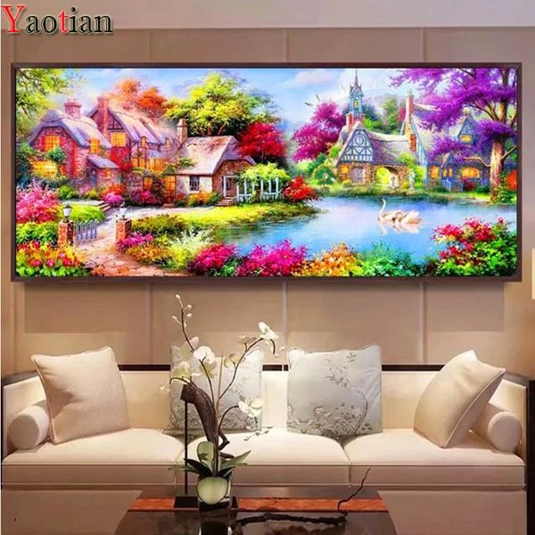 diamond painting village hut lakeside scenery full square round drill diy embroidery cross stitch kits mosaic home decor
diamond painting village hut lakeside scenery full square round drill diy embroidery cross stitch kits mosaic home decor